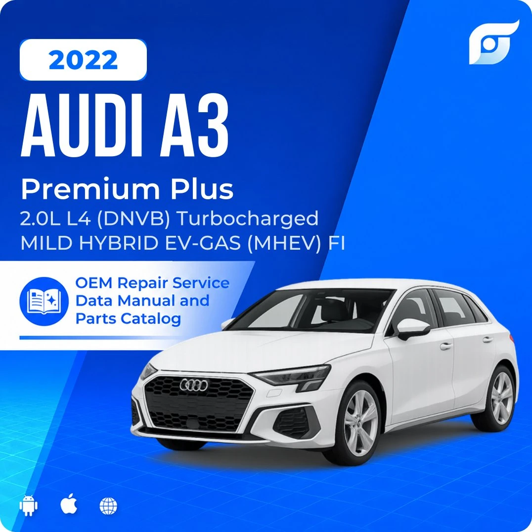 2022 Audi A3 Premium Plus - OEM Repair Service Manual