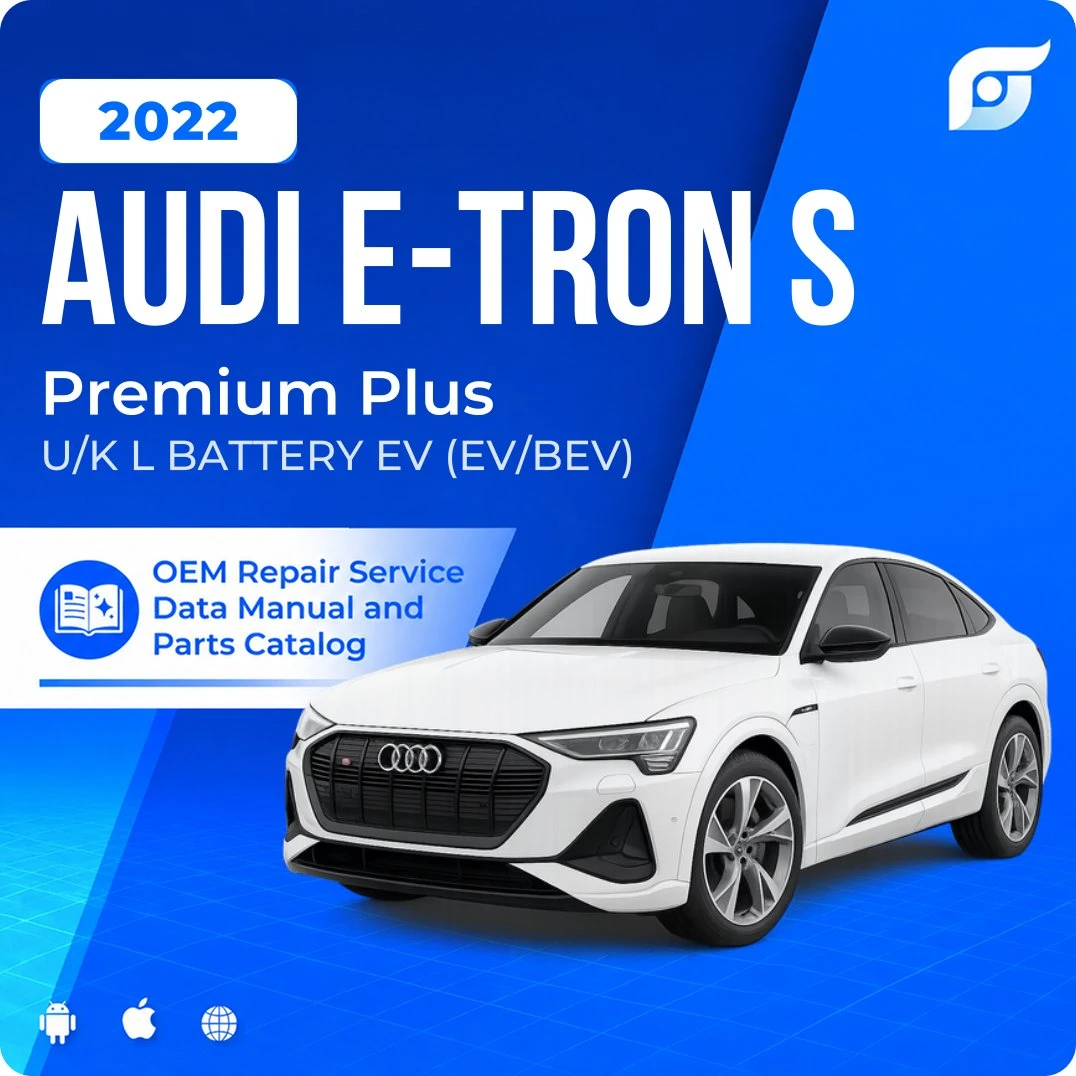 2022 Audi e-tron S Premium Plus - OEM Repair Service Manual
