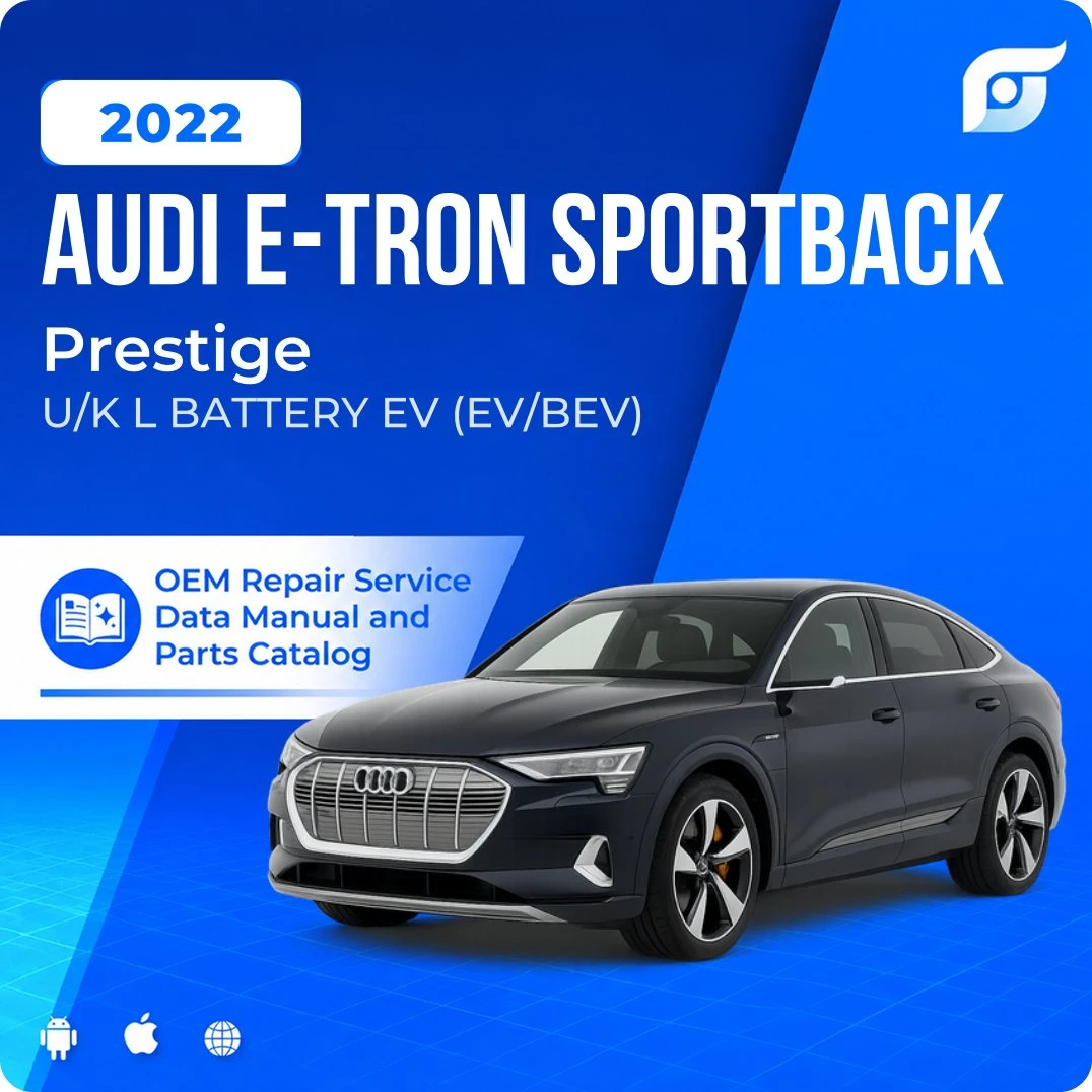 2022 Audi e-tron Sportback Prestige - OEM Repair Service Manual