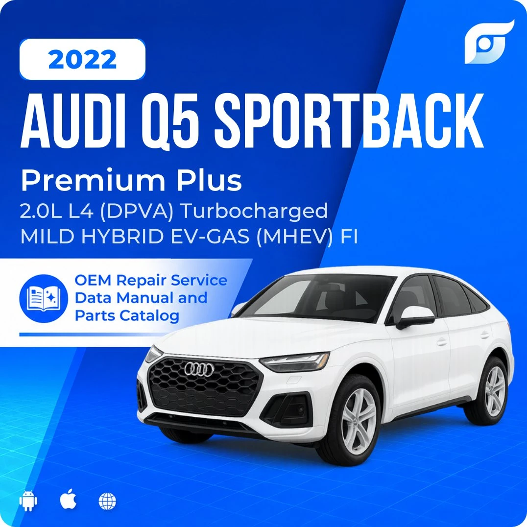 2022 Audi Q5 Sportback Premium Plus - OEM Repair Service Manual