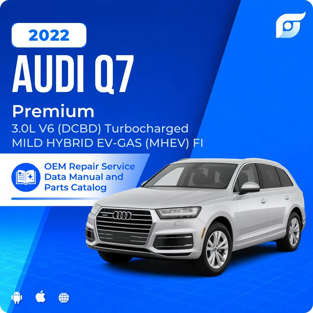 2022 Audi Q7 Premium - OEM Repair Service Manual
