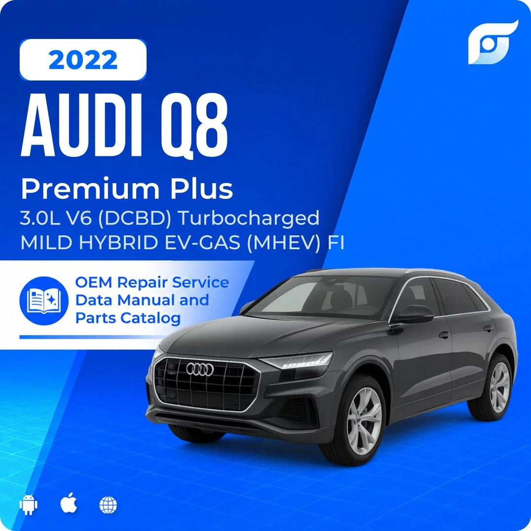 2022 Audi Q8 Premium Plus - OEM Repair Service Manual