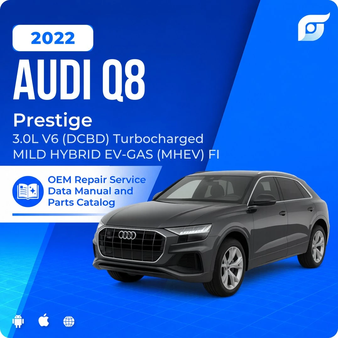 2022 Audi Q8 Prestige - OEM Repair Service Manual