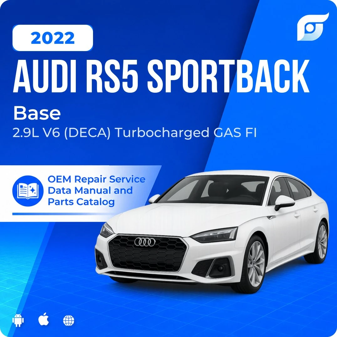 2022 Audi RS5 Sportback Base - OEM Repair Service Manual