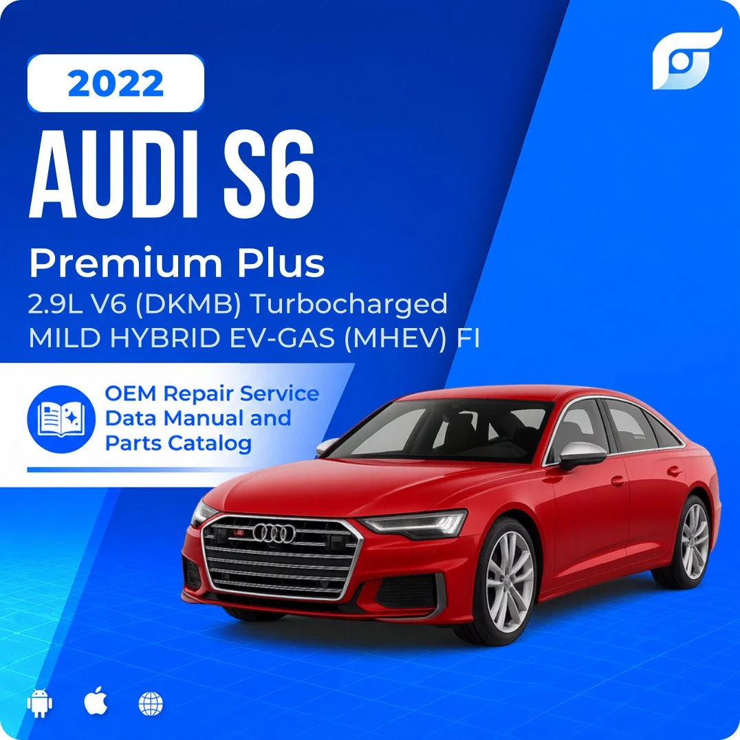 2022 Audi S6 Premium Plus - OEM Repair Service Manual
