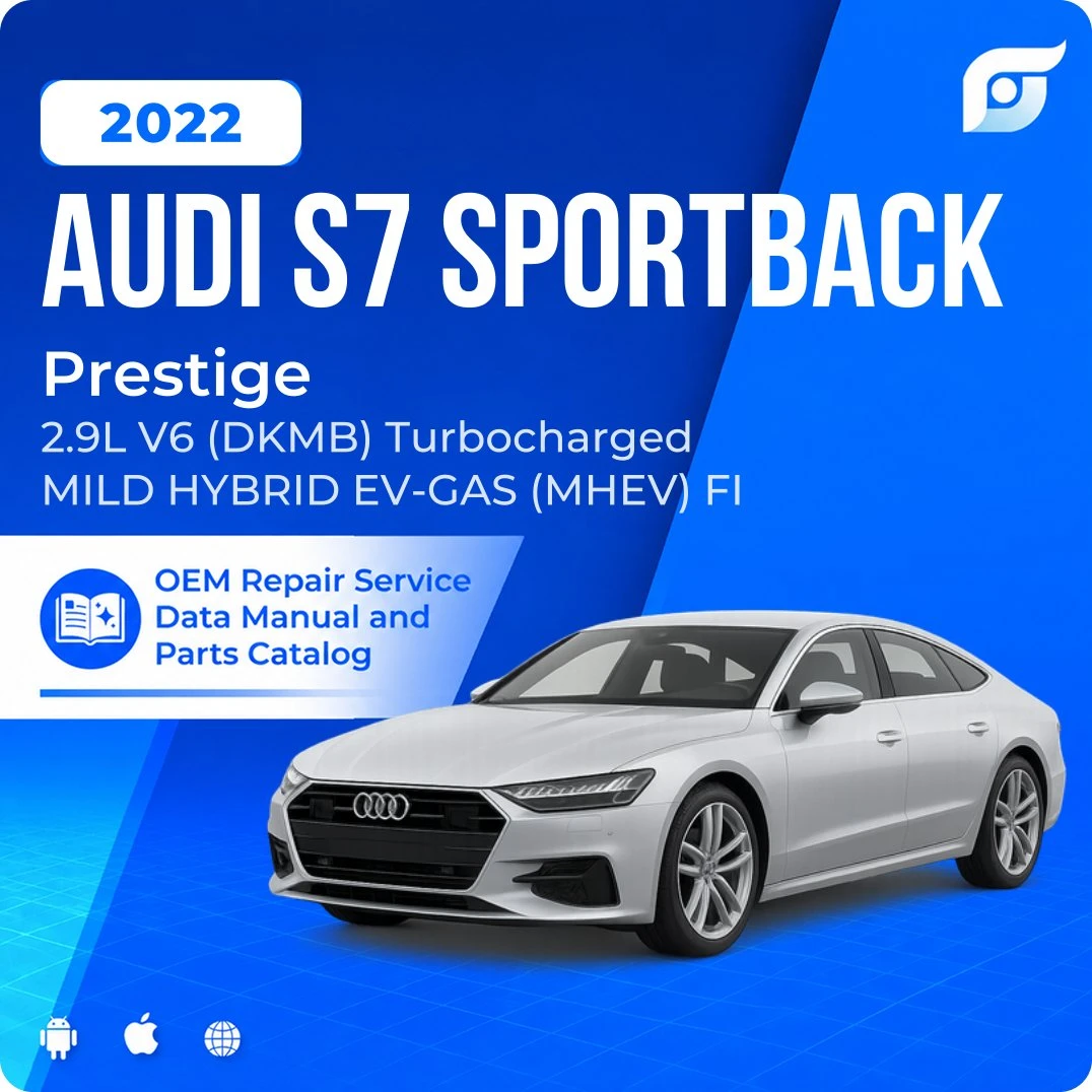 2022 Audi S7 Sportback Prestige - OEM Repair Service Manual