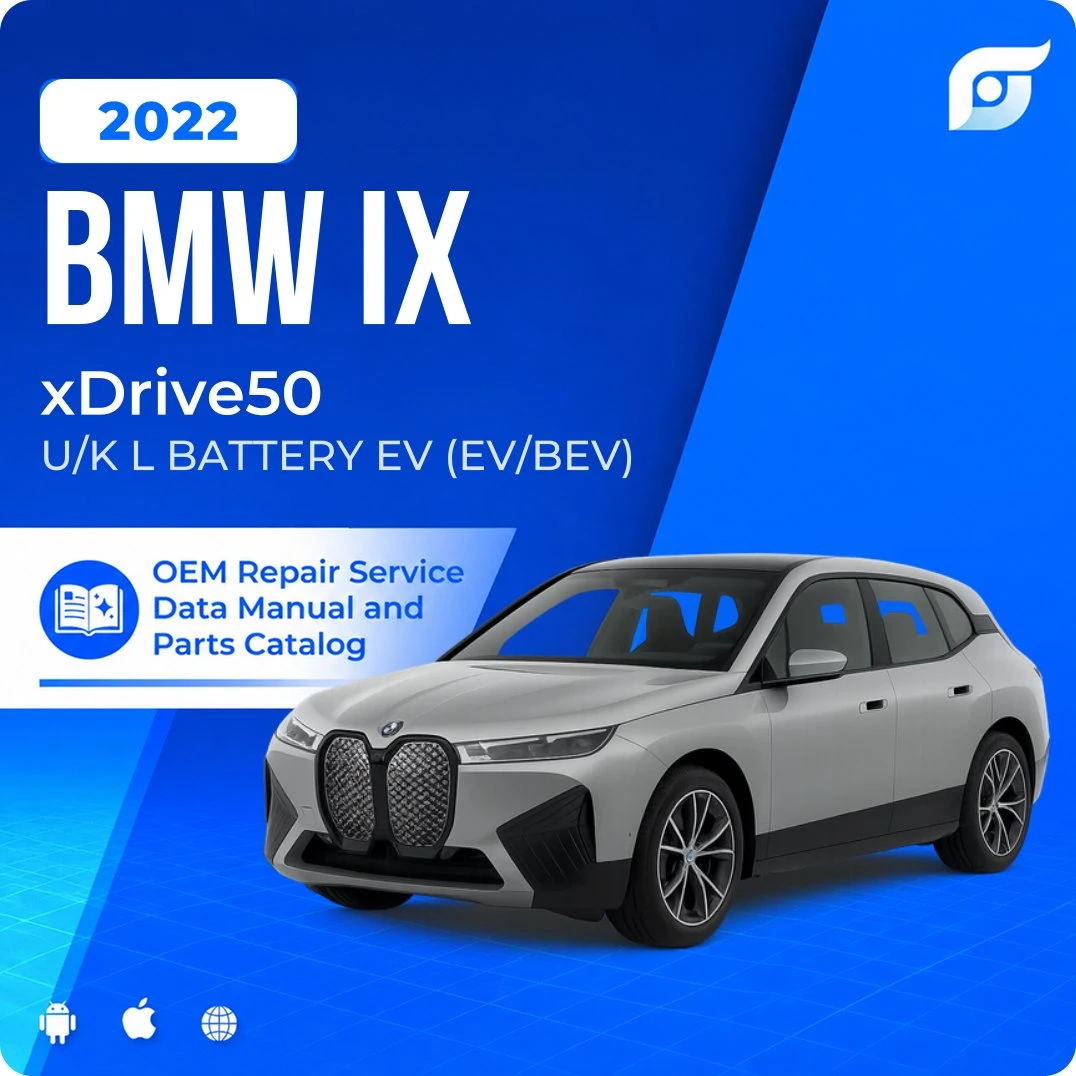2022 BMW iX xDrive50 - OEM Repair Service Manual