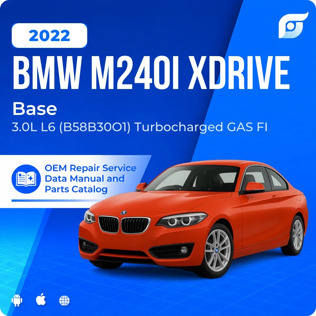 2022 BMW M240i xDrive Base - OEM Repair Service Manual