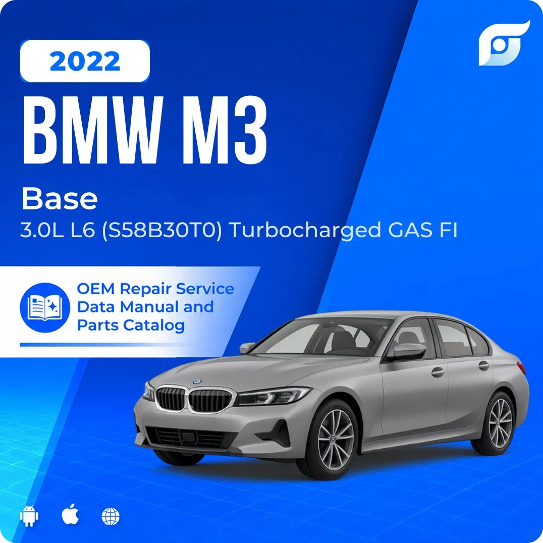 2022 BMW M3 Base - OEM Repair Service Manual