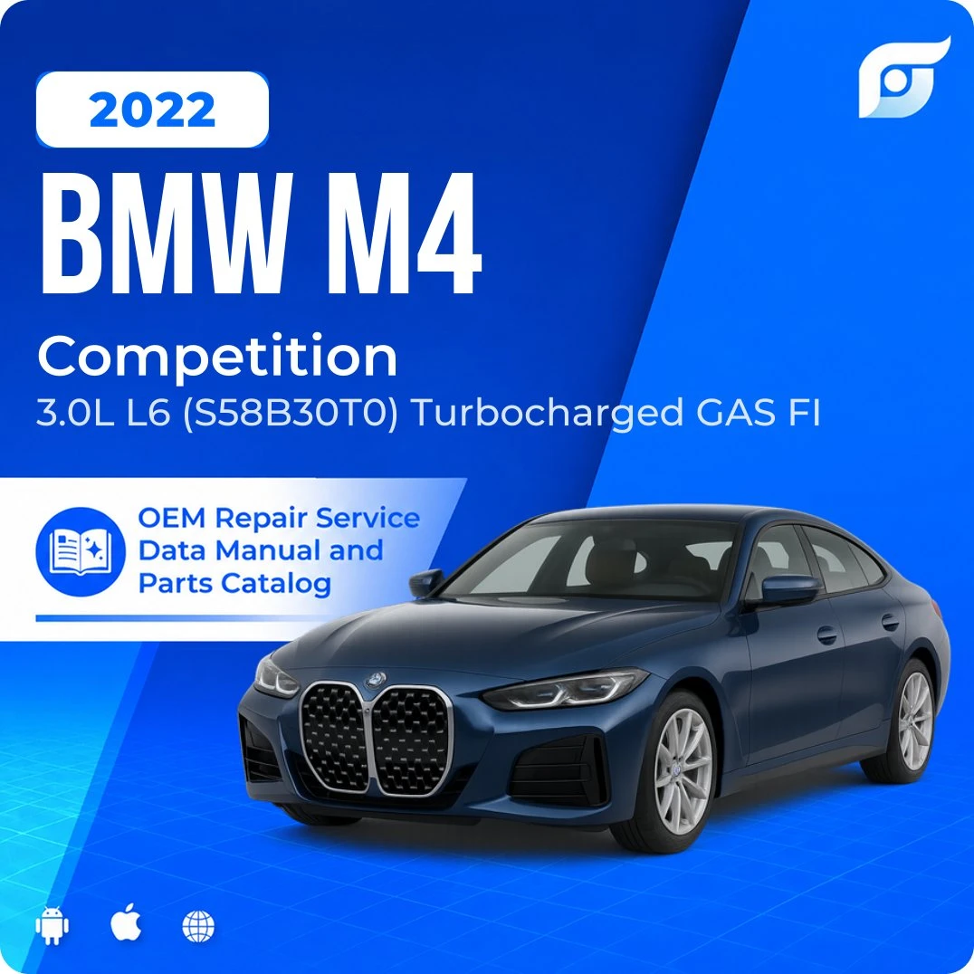 2022 BMW M4 Competition - OEM Repair Service Manual