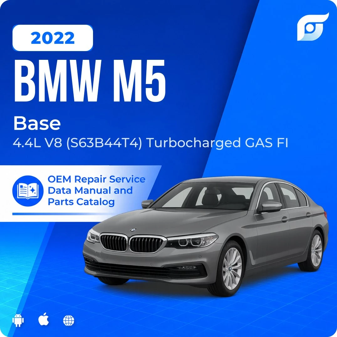 2022 BMW M5 Base - OEM Repair Service Manual