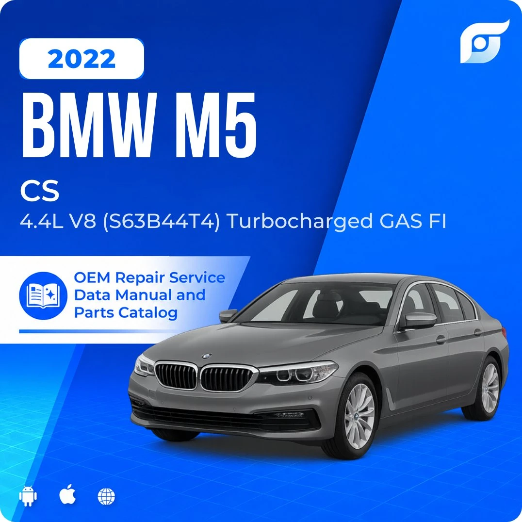 2022 BMW M5 CS - OEM Repair Service Manual