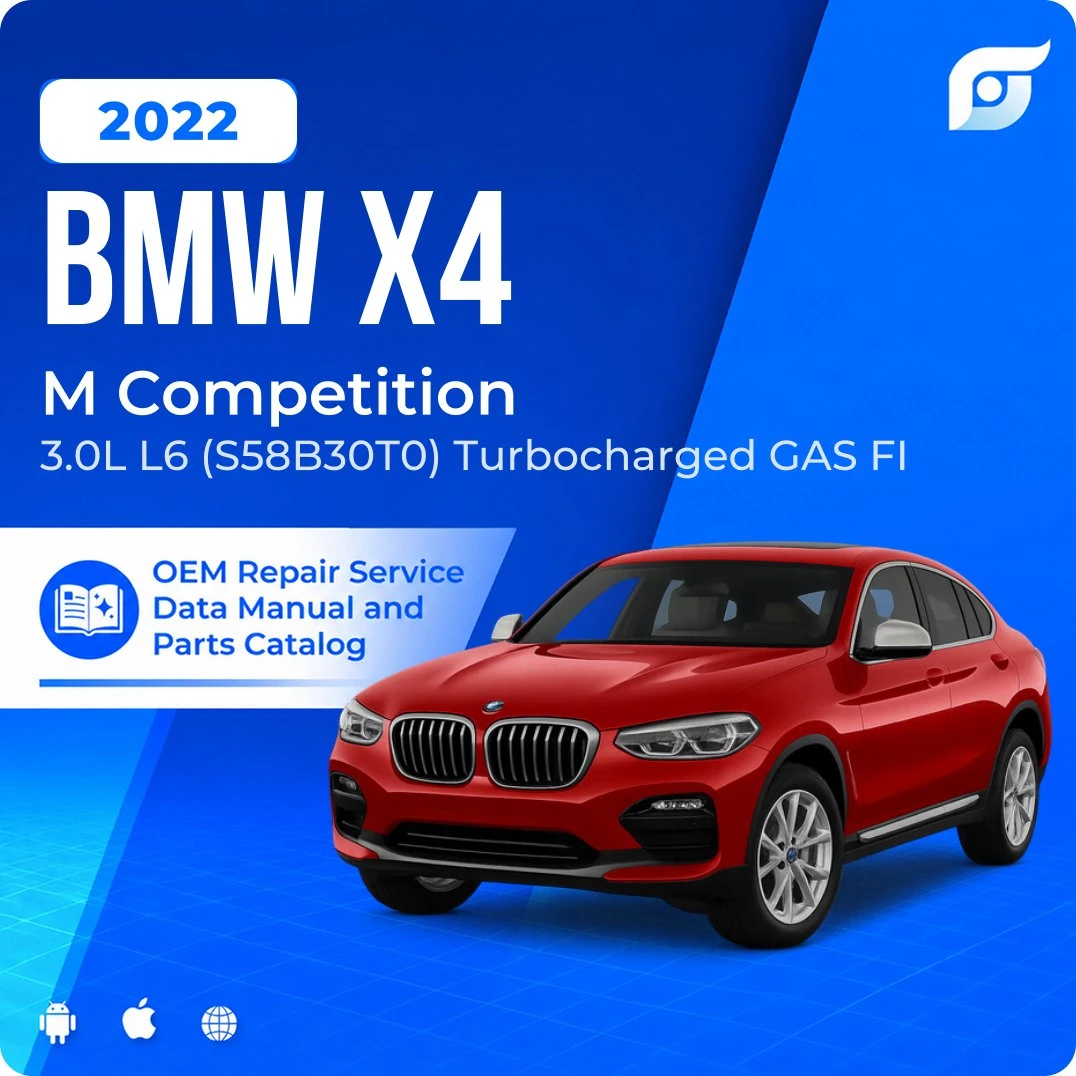 2022 BMW X4 M Competition - OEM Repair Service Manual