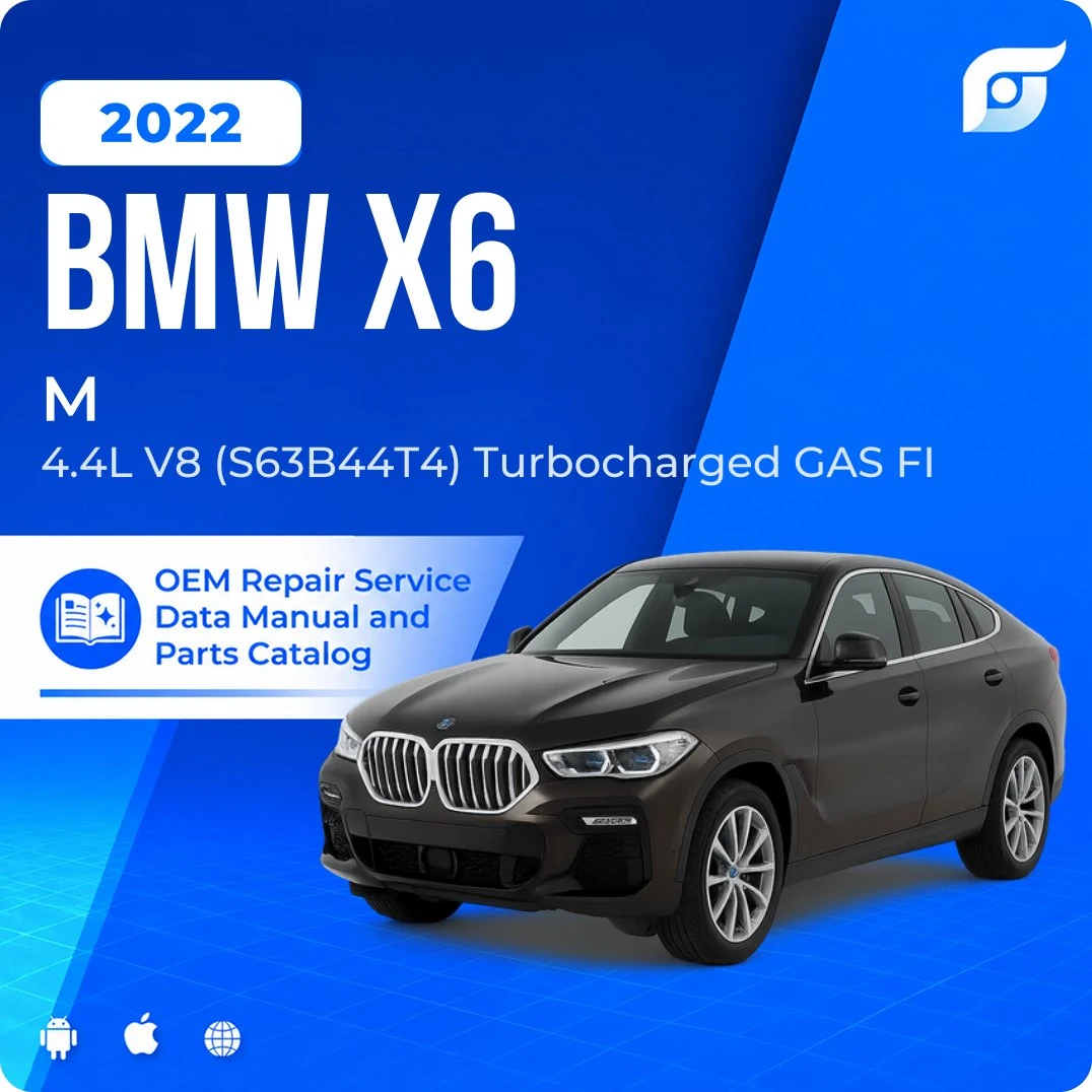 2022 BMW X6 M - OEM Repair Service Manual