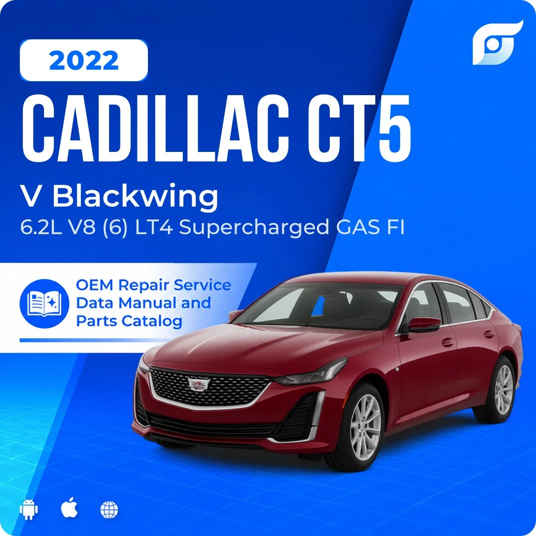 2022 Cadillac CT5 V Blackwing - OEM Repair Service Manual