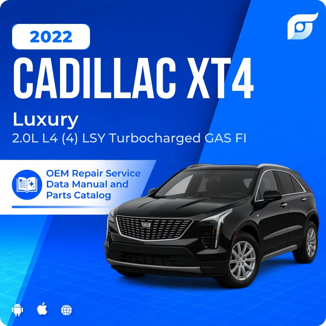 2022 Cadillac XT4 Luxury - OEM Repair Service Manual