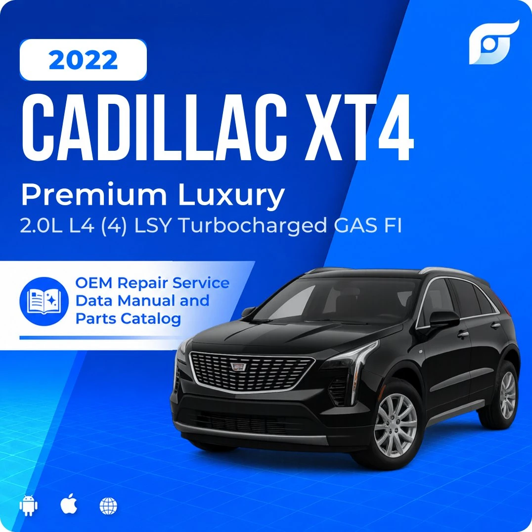 2022 Cadillac XT4 Premium Luxury - OEM Repair Service Manual