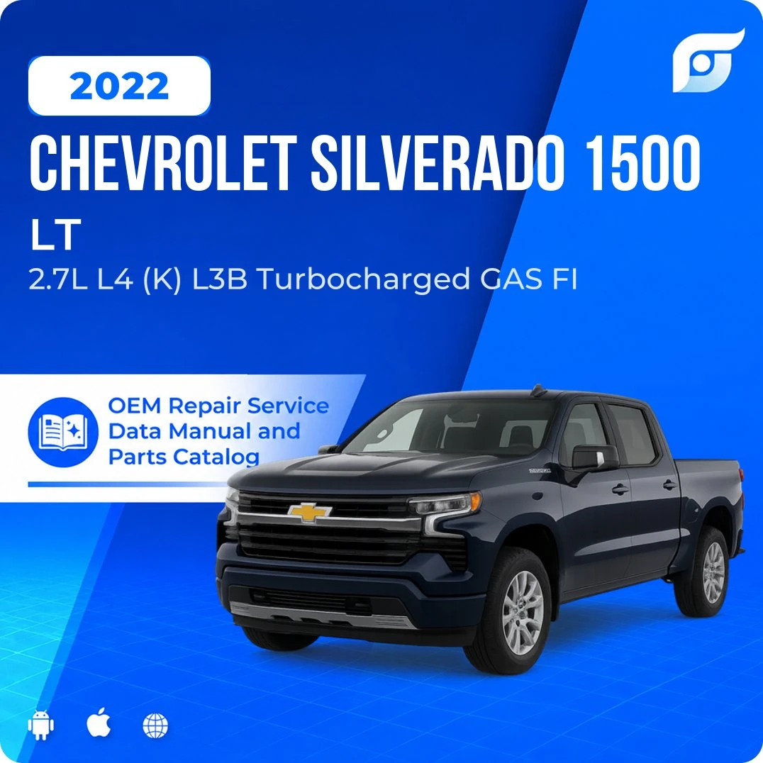 2022 Chevrolet Silverado 1500 LT - OEM Repair Service Manual