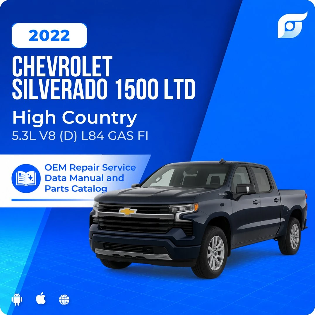 2022 Chevrolet Silverado 1500 LTD High Country - OEM Repair Service Manual