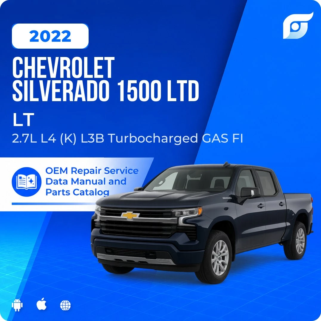 2022 Chevrolet Silverado 1500 LTD LT - OEM Repair Service Manual