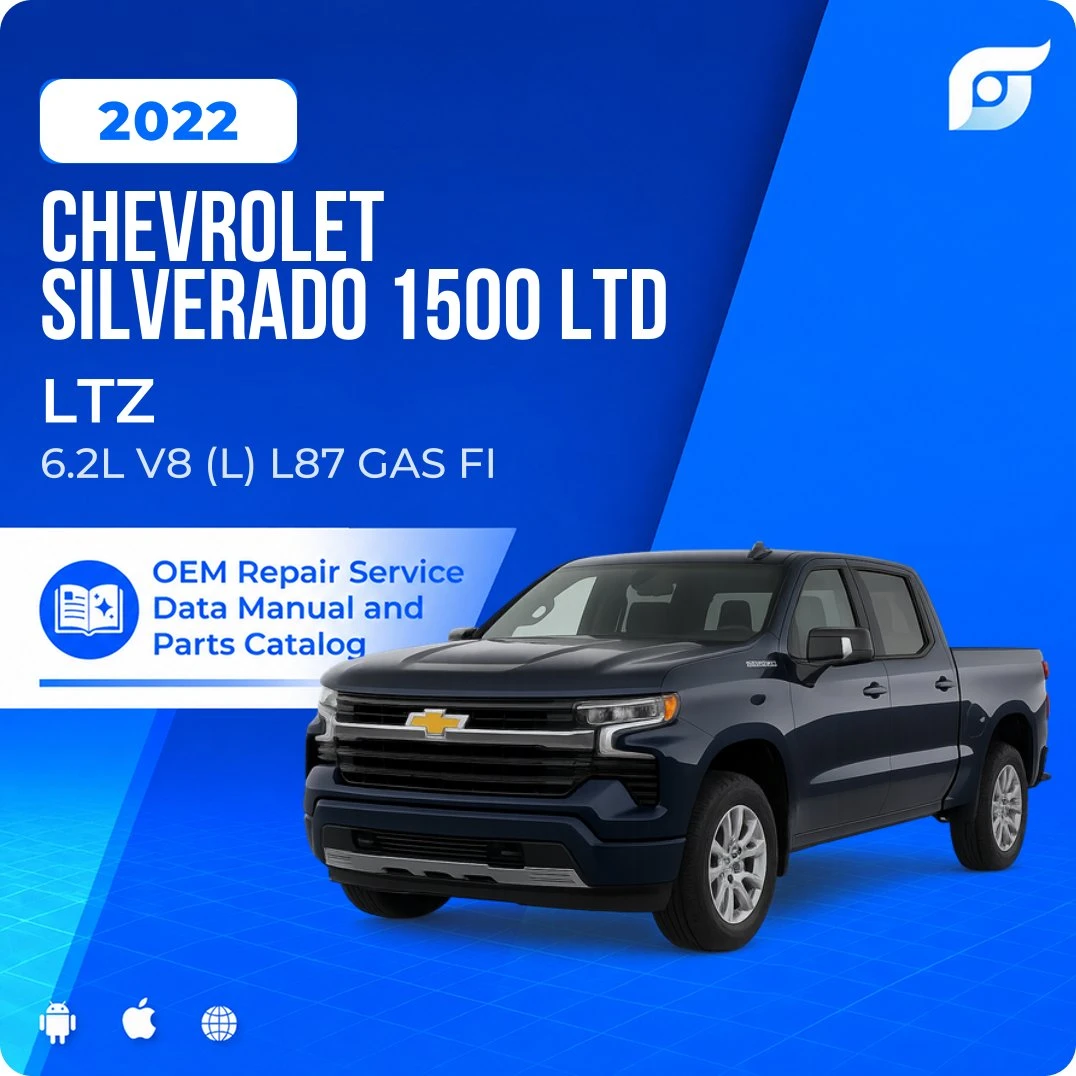 2022 Chevrolet Silverado 1500 LTD LTZ - OEM Repair Service Manual