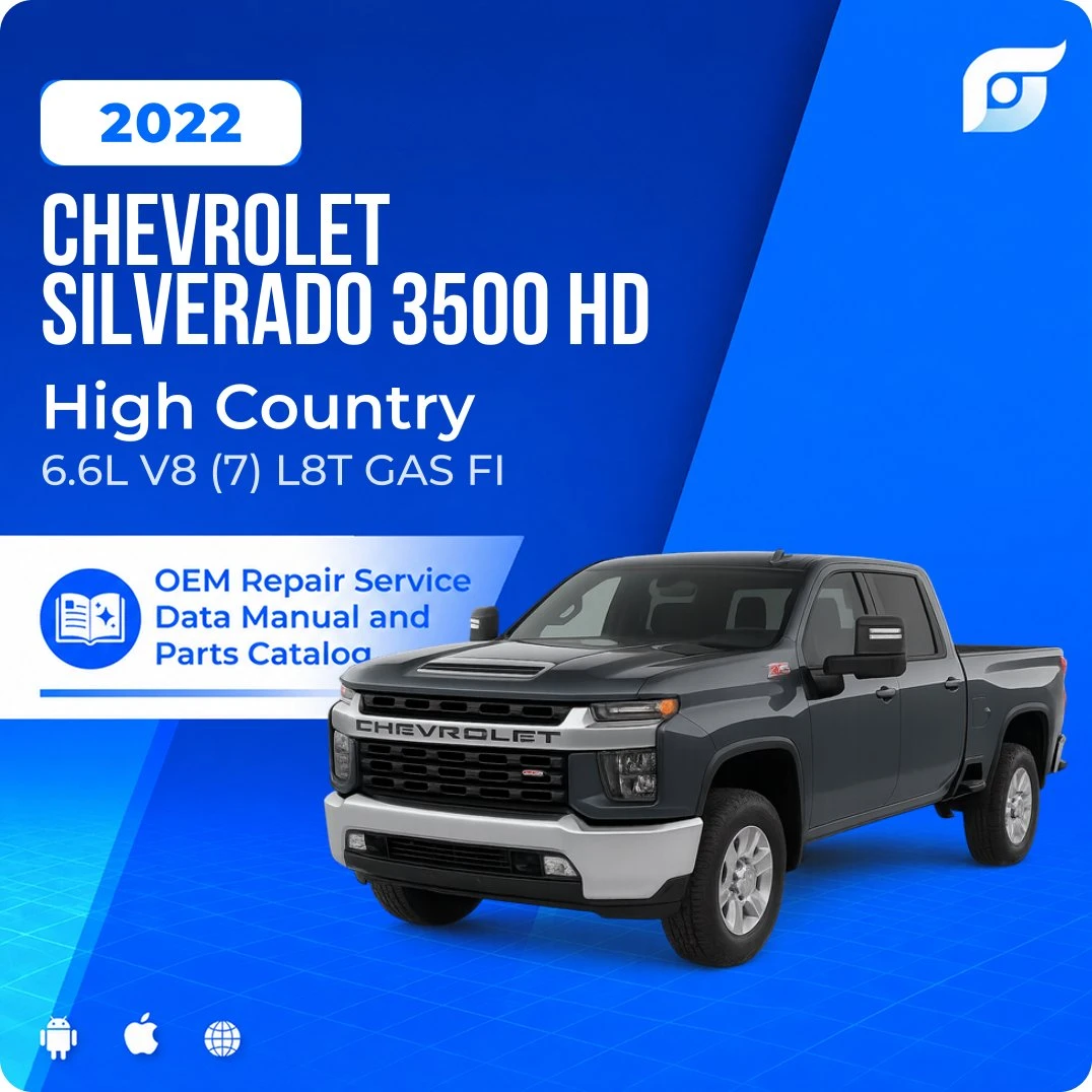 2022 Chevrolet Silverado 3500 HD High Country - OEM Repair Service Manual