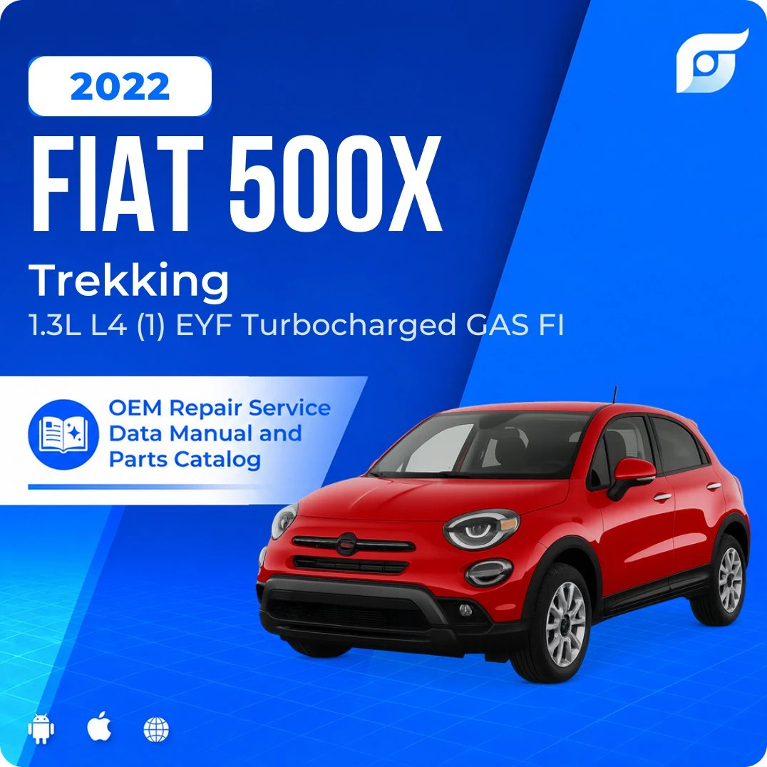2022 Fiat 500X Trekking - OEM Repair Service Manual