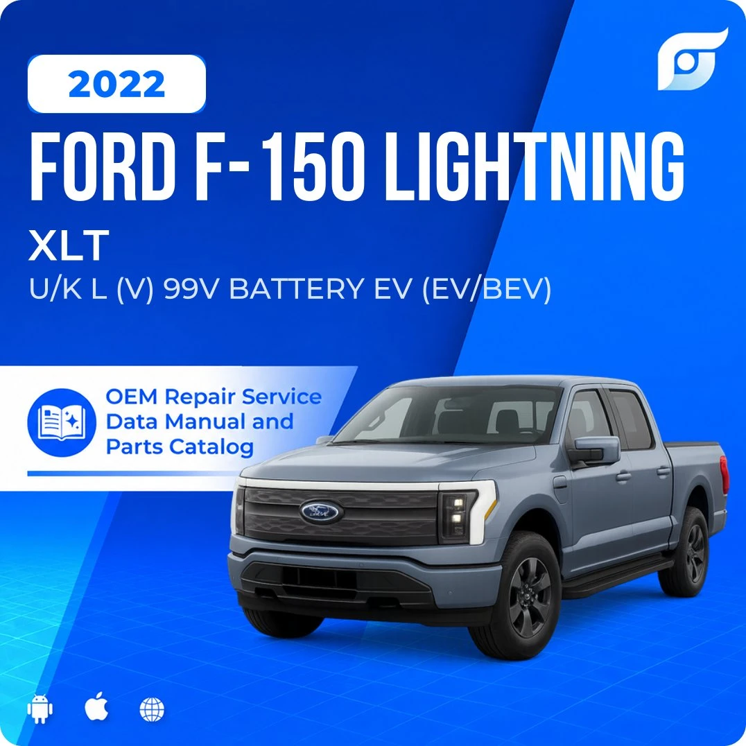 2022 Ford F-150 Lightning XLT - OEM Repair Service Manual