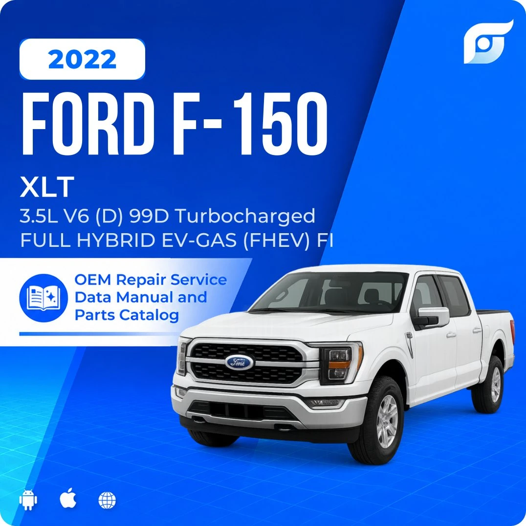 2022 Ford F-150 XLT - OEM Repair Service Manual