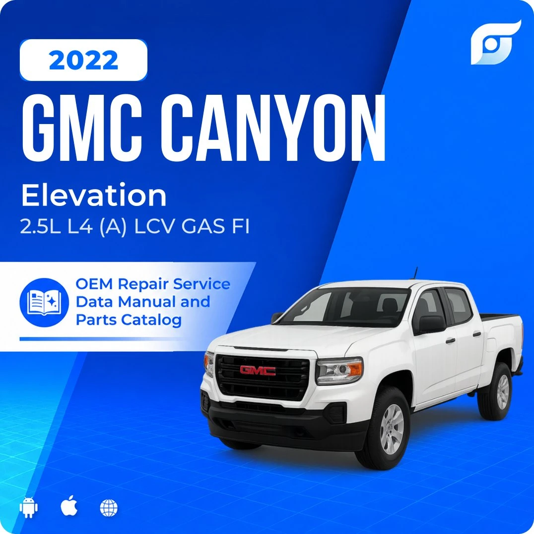 2022 GMC Canyon Elevation - OEM Repair Service Manual
