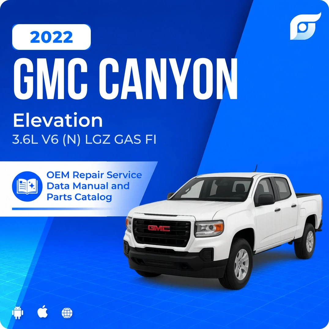 2022 GMC Canyon Elevation - OEM Repair Service Manual