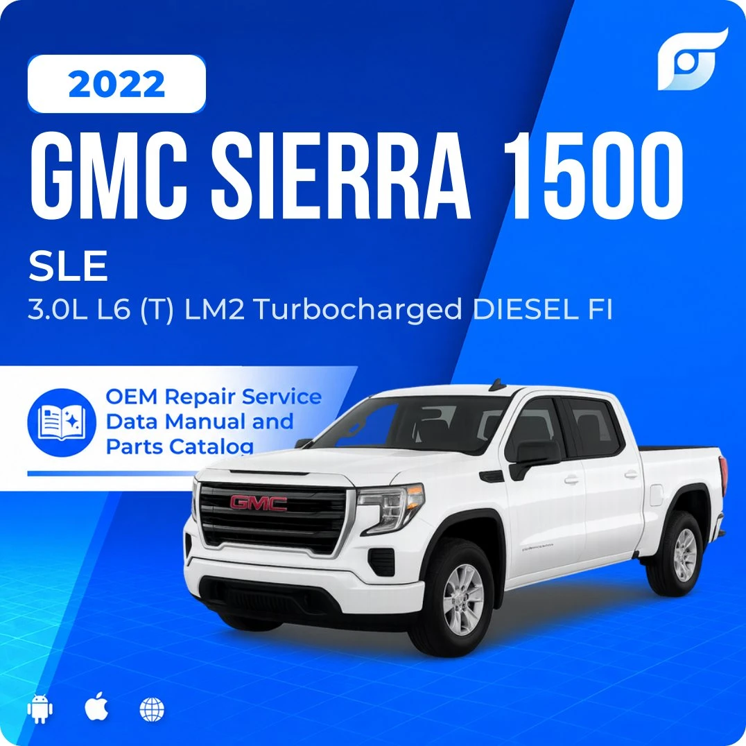 2022 GMC Sierra 1500 SLE - OEM Repair Service Manual