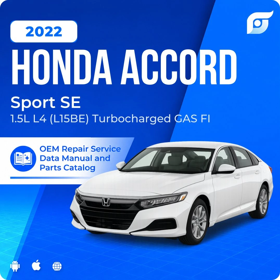 2022 Honda Accord Sport SE - OEM Repair Service Manual