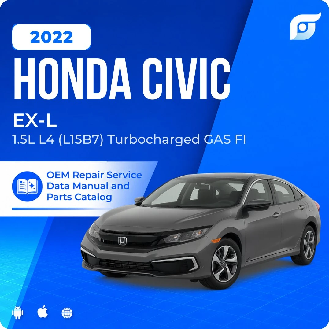 2022 Honda Civic EX-L - OEM Repair Service Manual