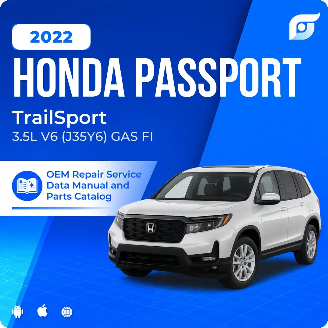 2022 Honda Passport TrailSport - OEM Repair Service Manual
