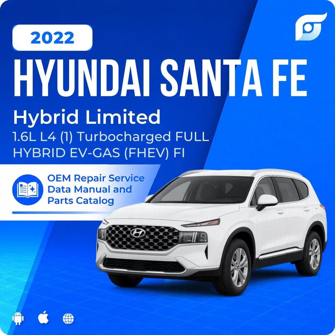 2022 Hyundai Santa Fe Hybrid Limited - OEM Repair Service Manual