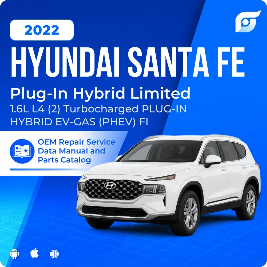 2022 Hyundai Santa Fe Plug-In Hybrid Limited - OEM Repair Service Manual