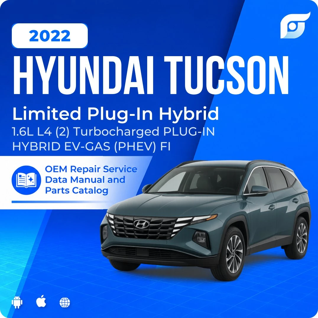 2022 Hyundai Tucson Limited Plug-In Hybrid - OEM Repair Service Manual