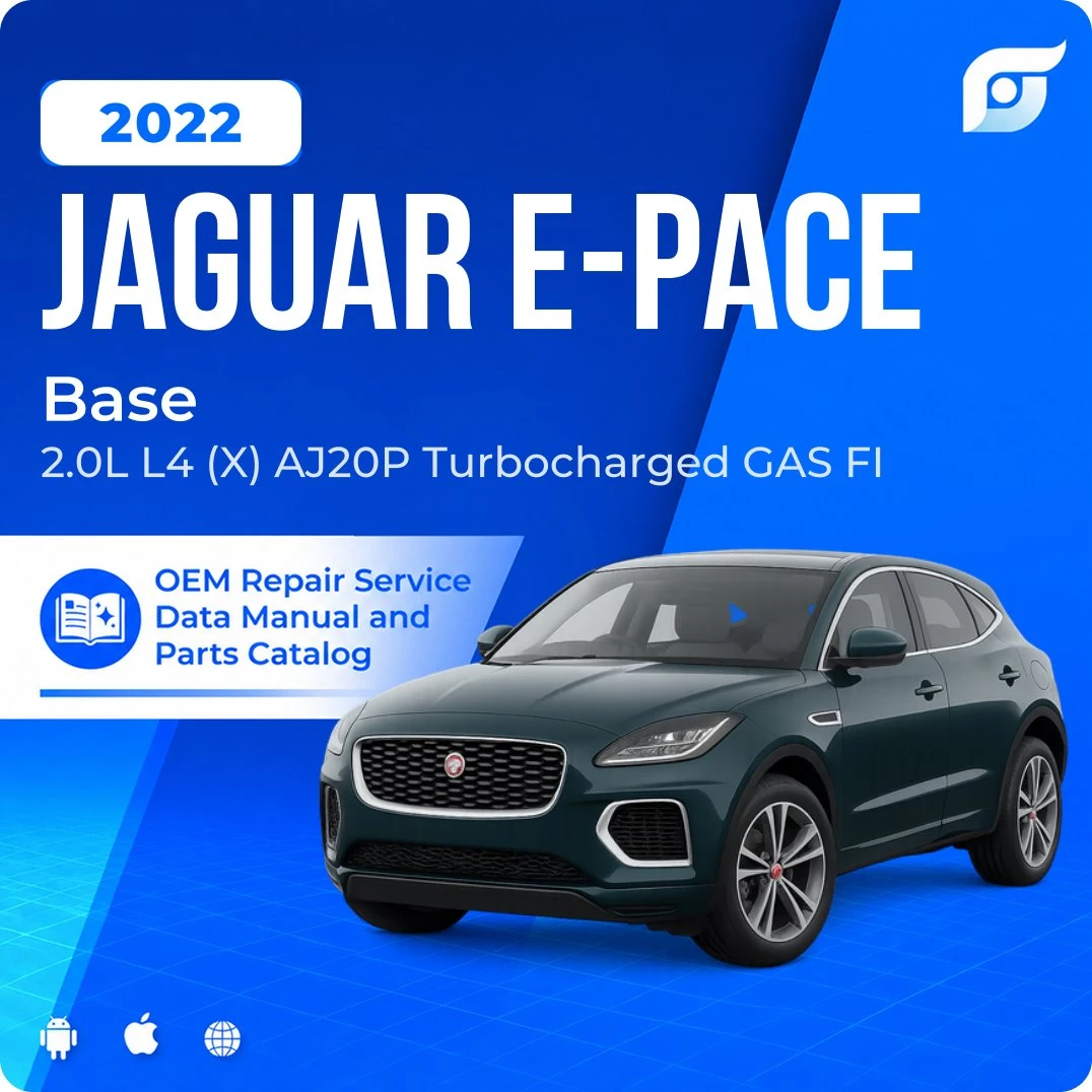 2022 Jaguar E-Pace Base - OEM Repair Service Manual