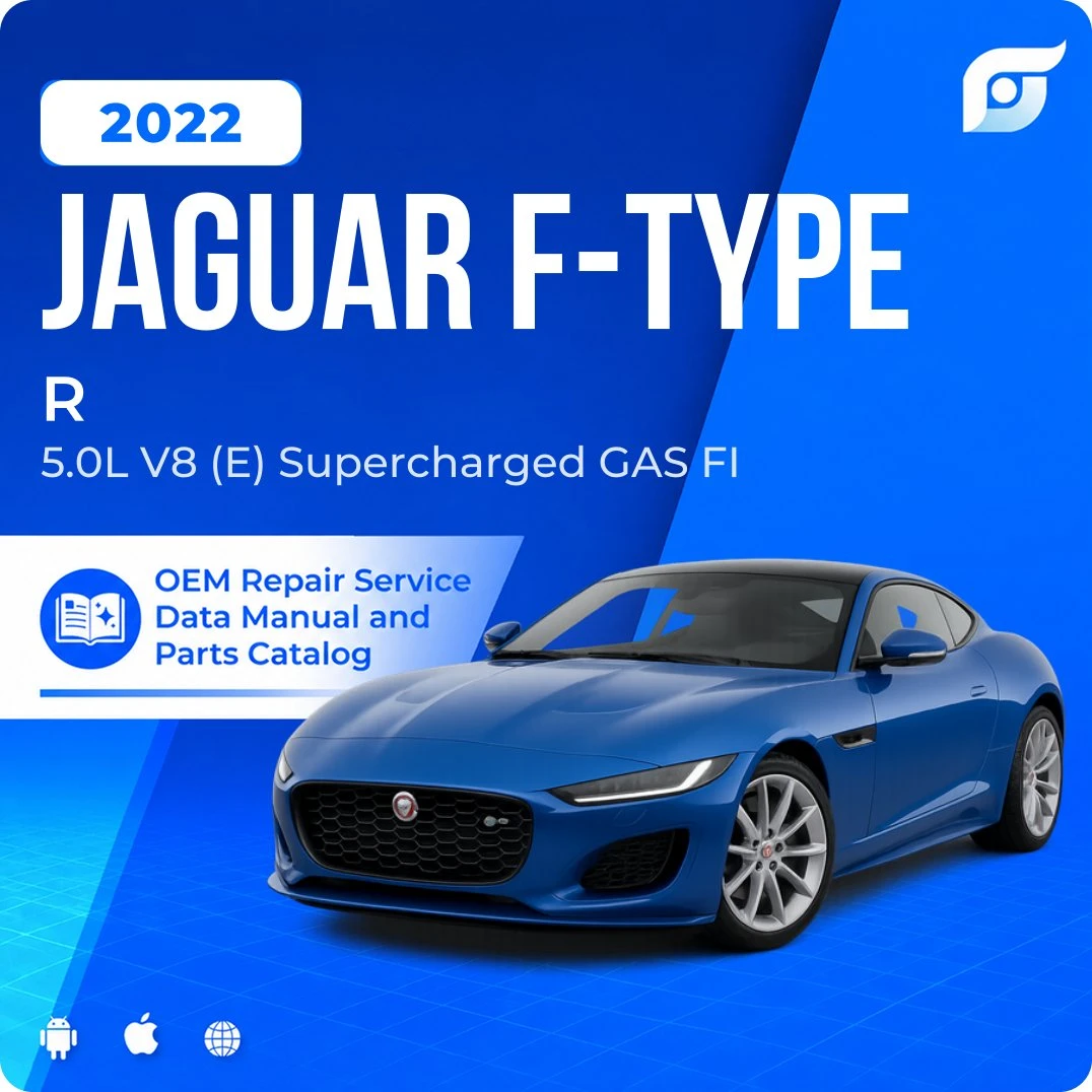 2022 Jaguar F-Type R - OEM Repair Service Manual