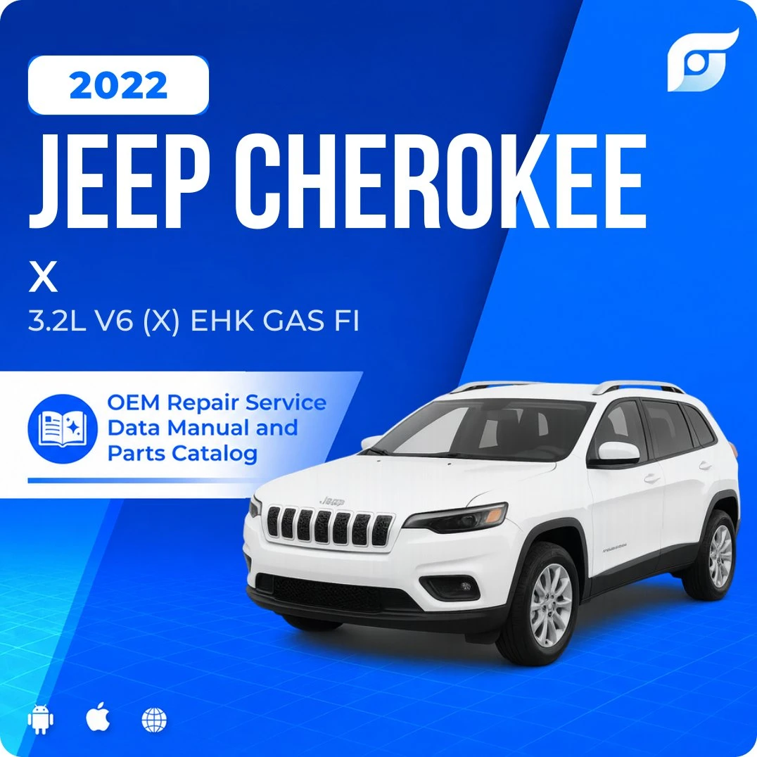 2022 Jeep Cherokee X - OEM Repair Service Manual