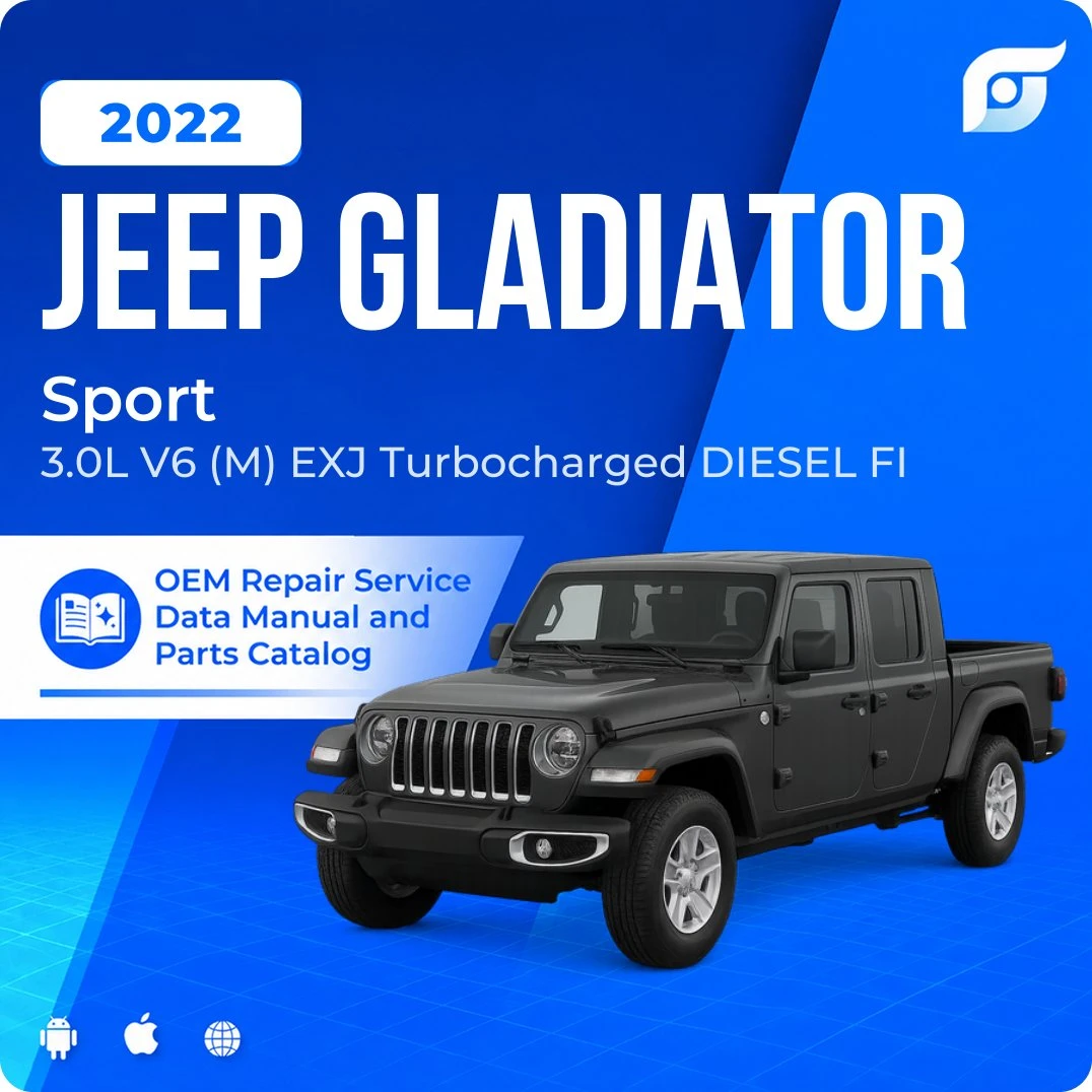 2022 Jeep Gladiator Sport - OEM Repair Service Manual