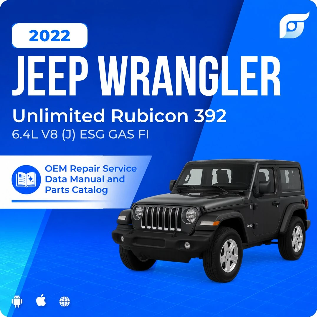 2022 Jeep Wrangler Unlimited Rubicon 392 - OEM Repair Service Manual