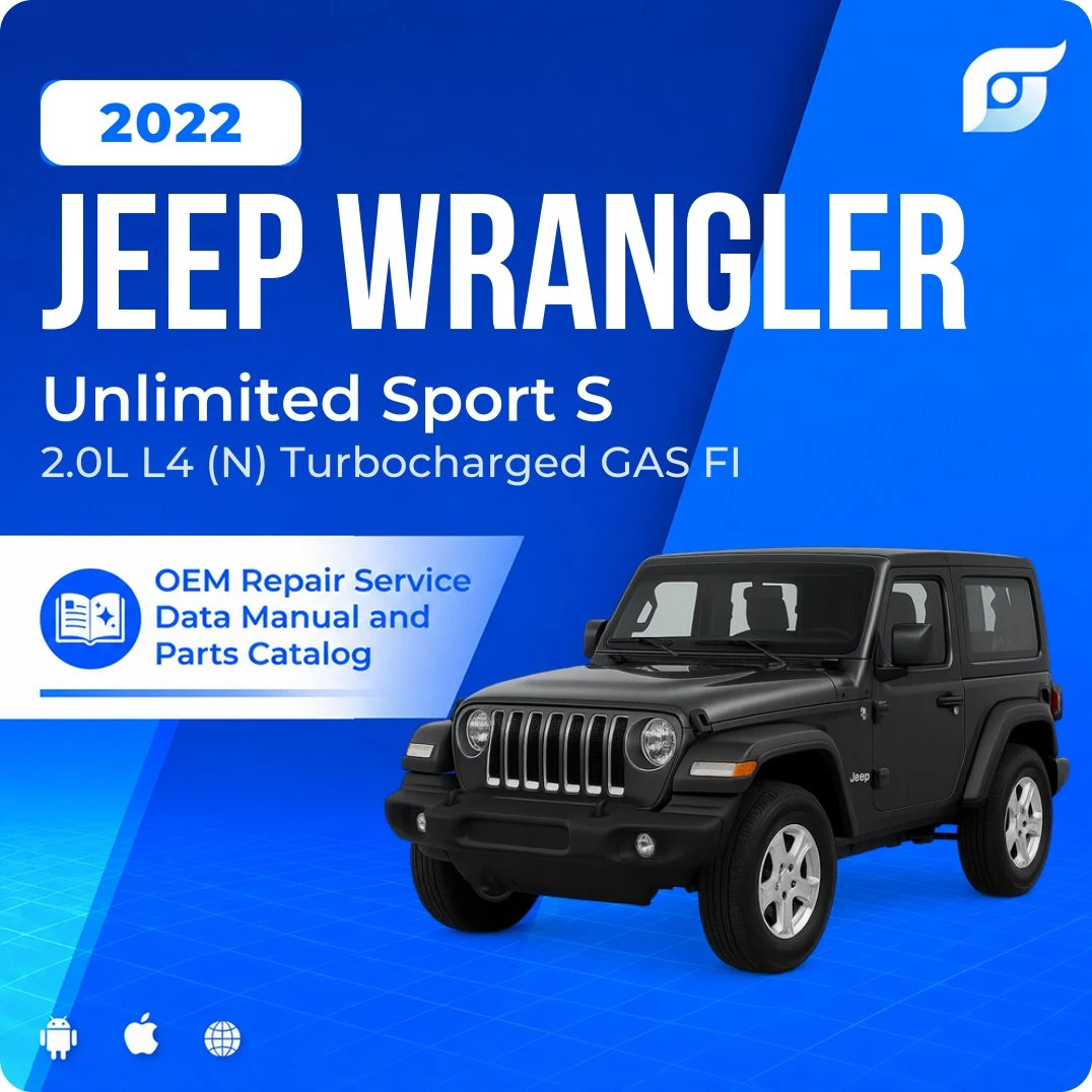 2022 Jeep Wrangler Unlimited Sport S - OEM Repair Service Manual