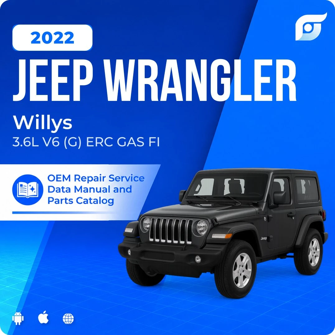 2022 Jeep Wrangler Willys - OEM Repair Service Manual