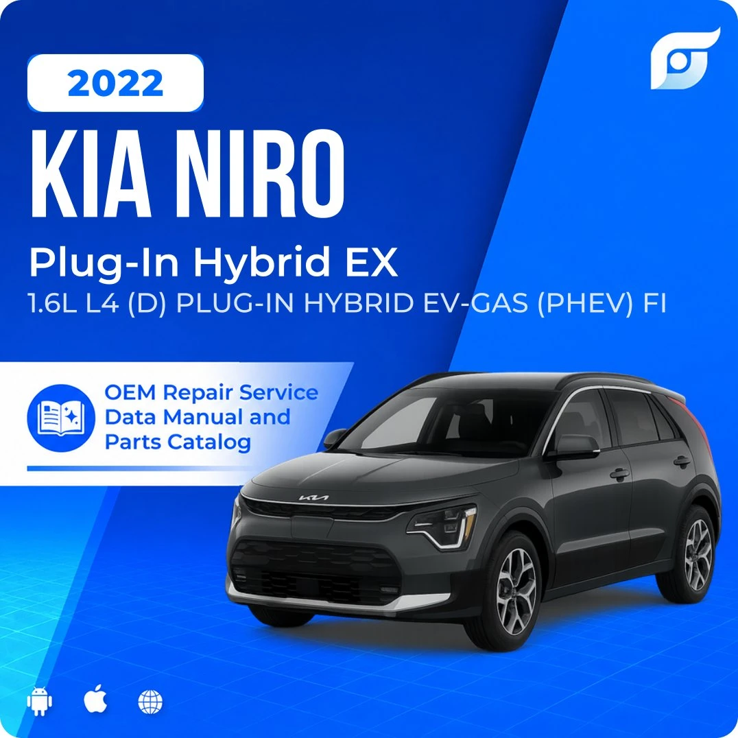 2022 Kia Niro Plug-In Hybrid EX - OEM Repair Service Manual