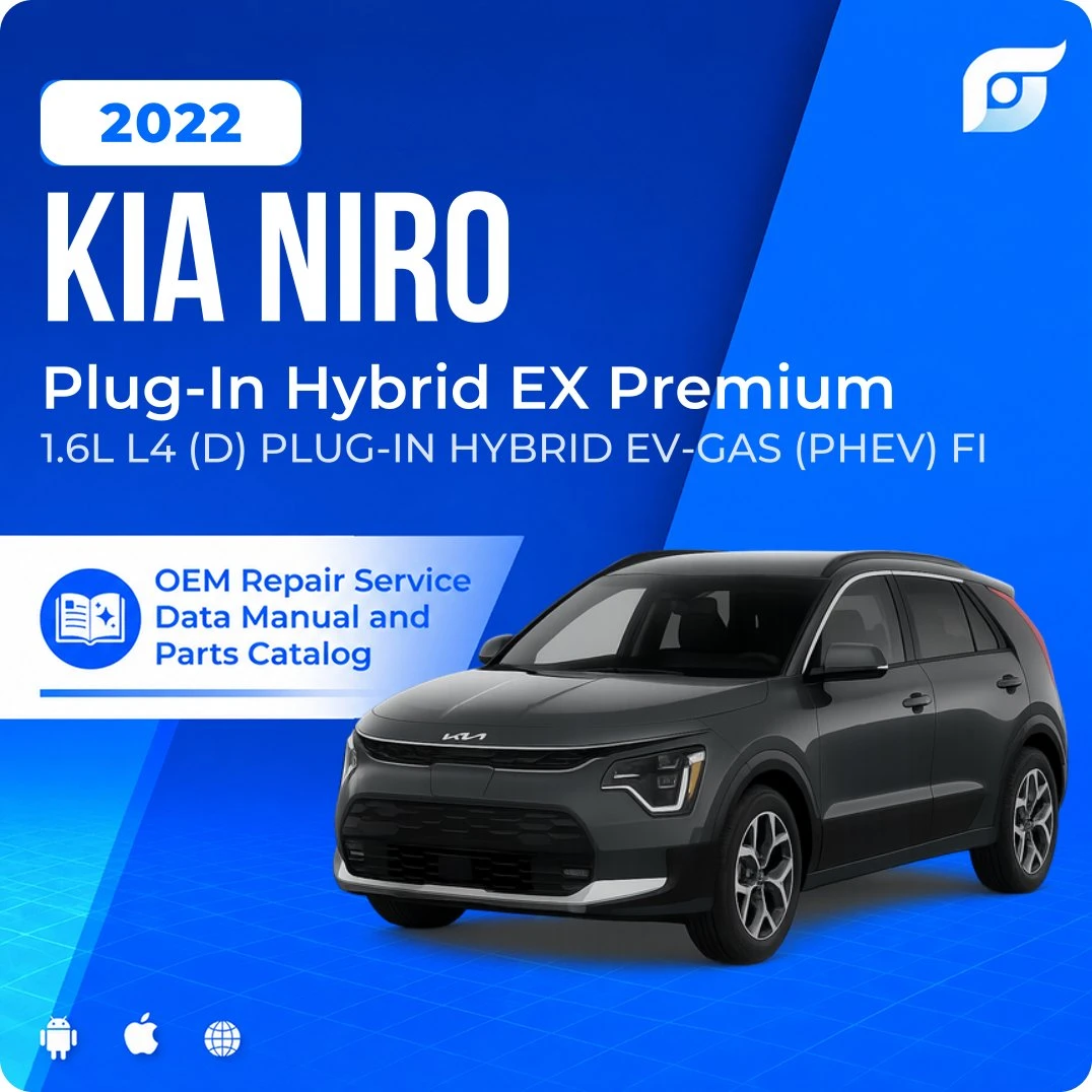 2022 Kia Niro Plug-In Hybrid EX Premium - OEM Repair Service Manual