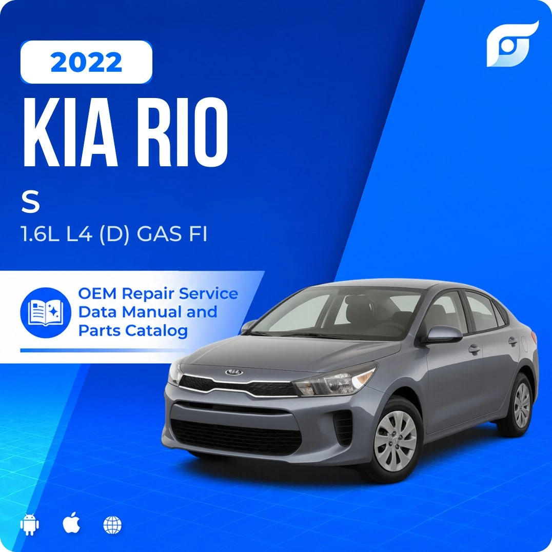2022 Kia Rio S - OEM Repair Service Manual