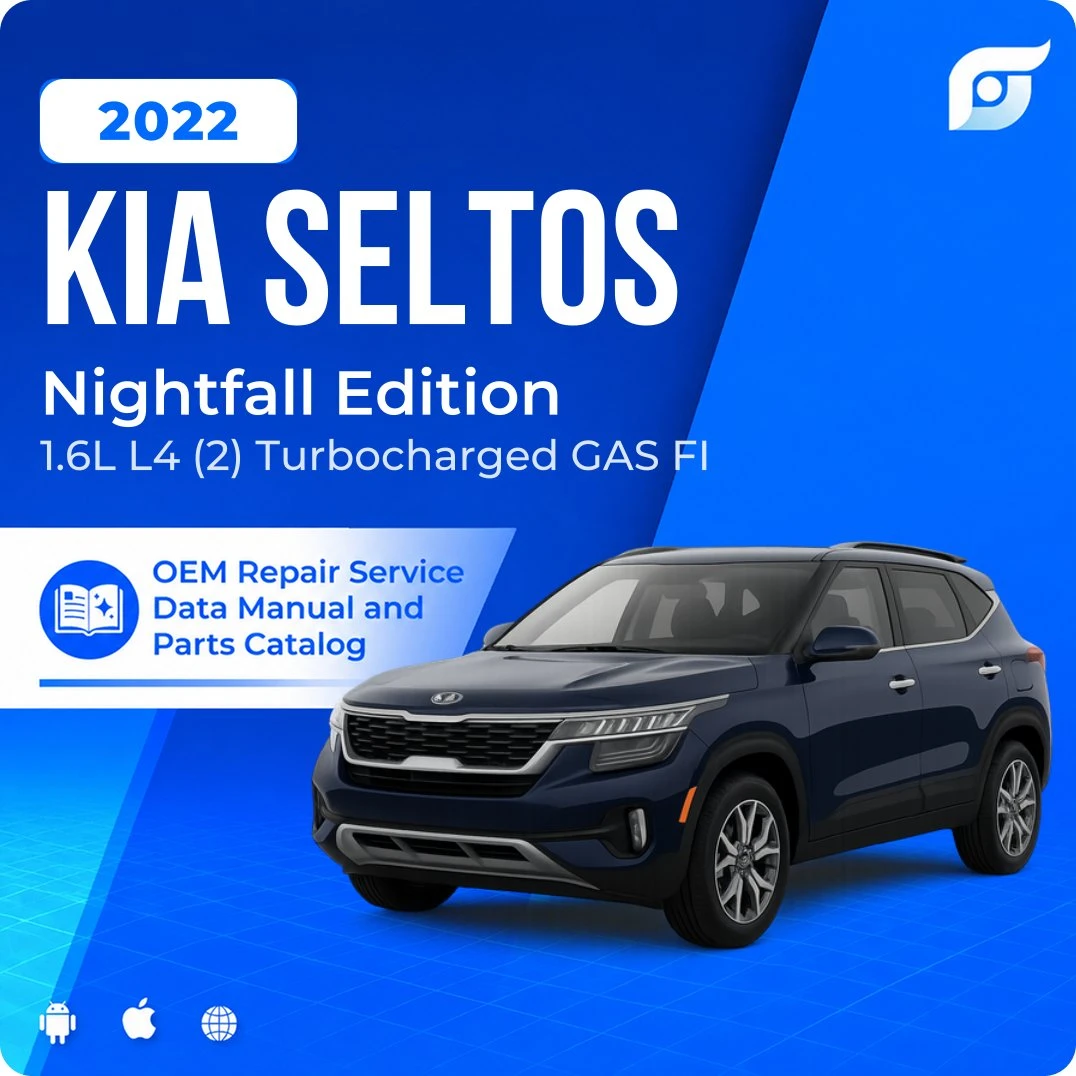 2022 Kia Seltos Nightfall Edition - OEM Repair Service Manual