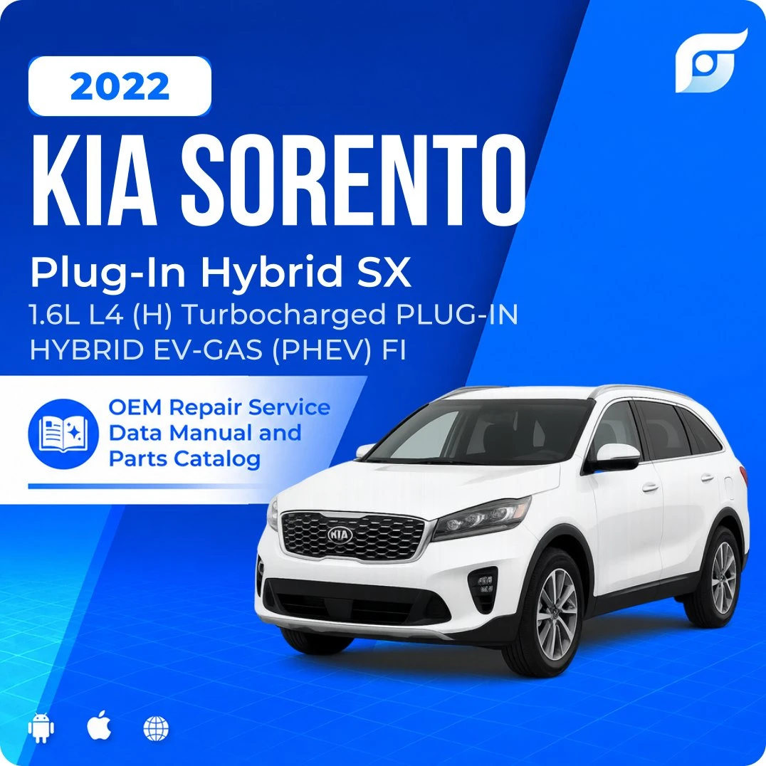 2022 Kia Sorento Plug-In Hybrid SX - OEM Repair Service Manual